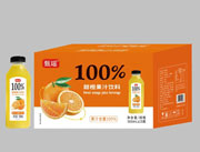 甄瑶100%甜橙果汁饮料560ml×15瓶